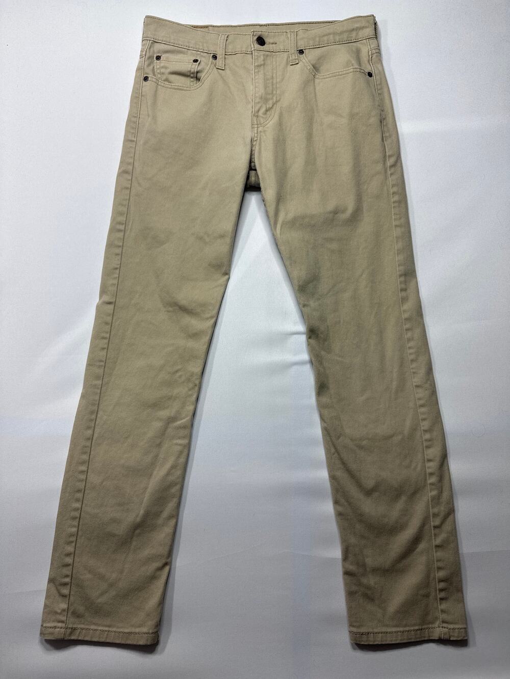 Levi's 502 Men's Tapered‎ Leg Tan Jeans - Size 30x32 (31x30)